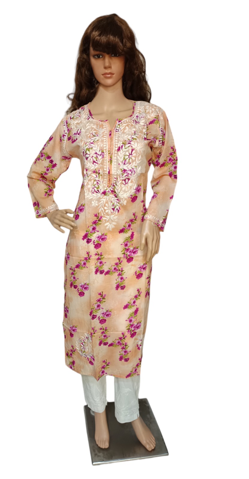 Printed Mal cotton kurti