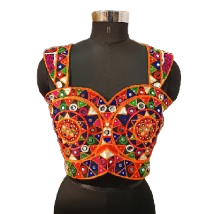 Kutchi work Patti Blouse